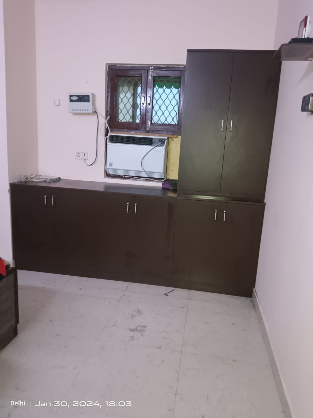 Dark Brown Storage Cabinet